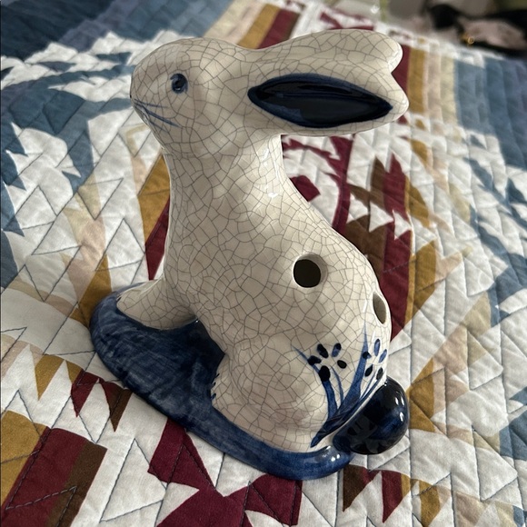 Blue and White Rabbit - Picture 2 of 4